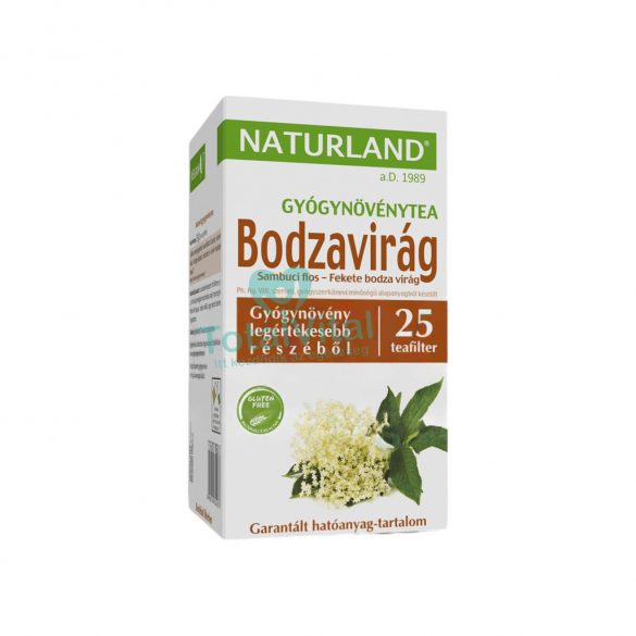 Naturland bodzavirág tea 25filter