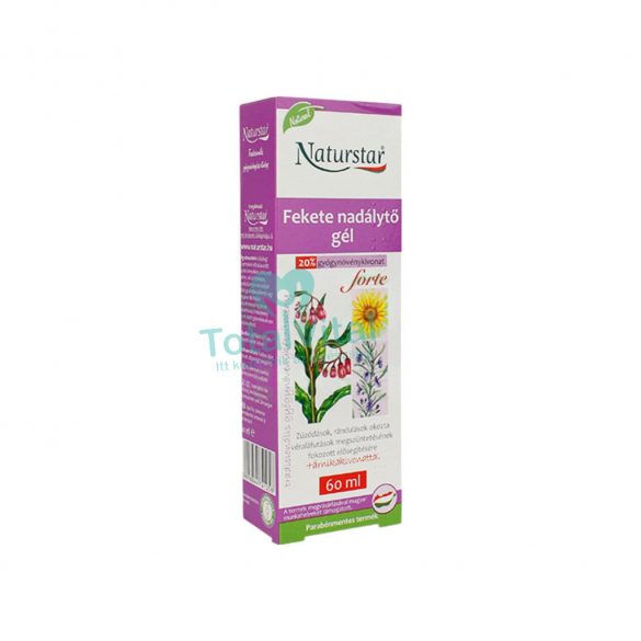 Naturstar fekete nadálytő gél forte 60ml