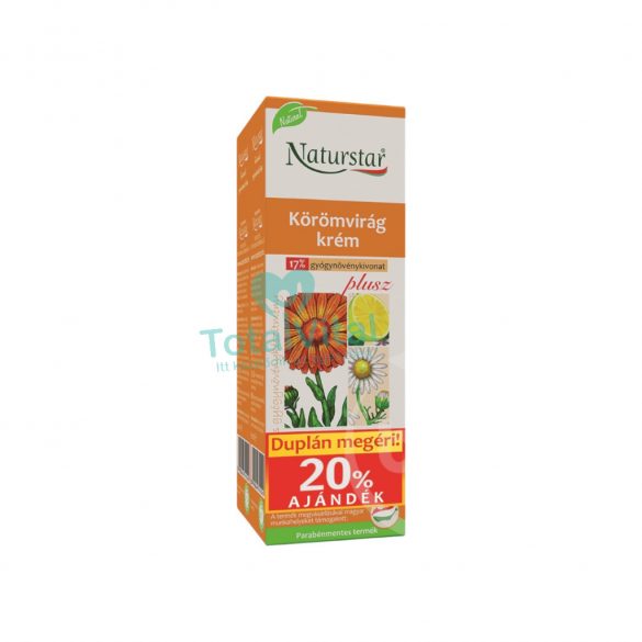 Naturstar körömvirág krém plusz dupla 2x60ml 120 ml