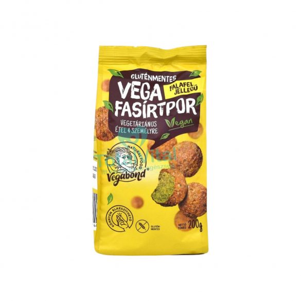 Vegabond vega fasírtpor gluténmentes falafel jellegű 200g