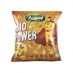   Biopont bio power extrudált kukorica pizza ízesítéssel 55 g