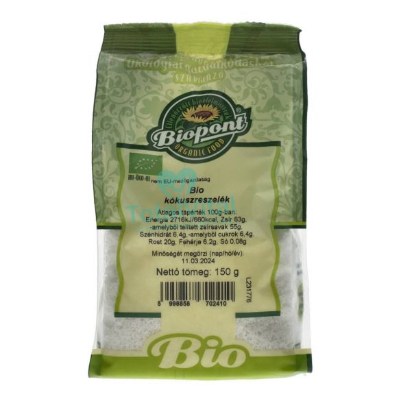 Biopont bio kókuszreszelék 150g