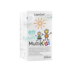   Lipocell multikids folyékony étrend-kiegészítő őszibarack ízesítéssel 250 ml