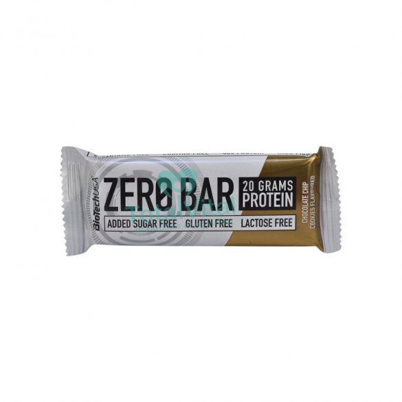 Biotech zero bar szelet chocolate chip cookie