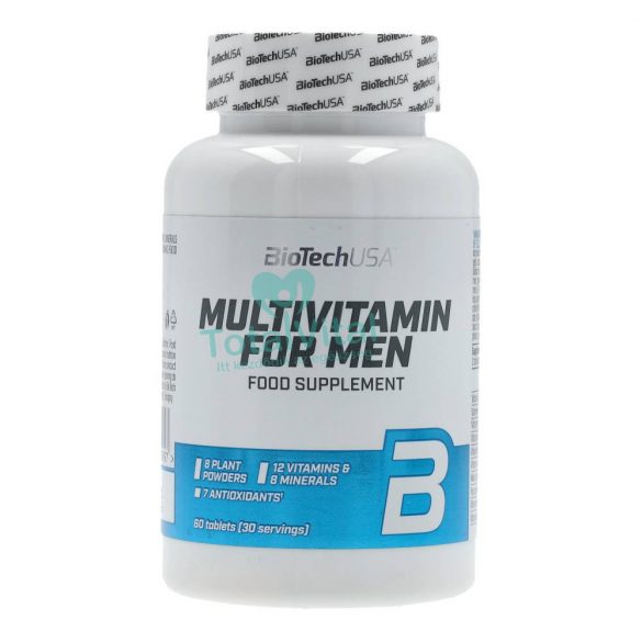 Biotech multivitamin for men tabletta 60 db