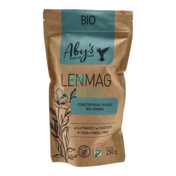 Aby bio csíráztatott lenmag 250g