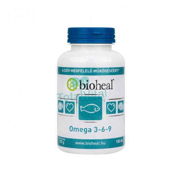 Bioheal omega 3-6-9 lágykapszula 100 db