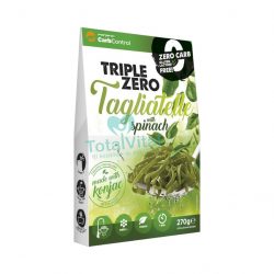   Forpro zero kalóriás tészta - spenóttal tagliatelle cukor/zsír/laktóz/glutén/szójamentes 270g