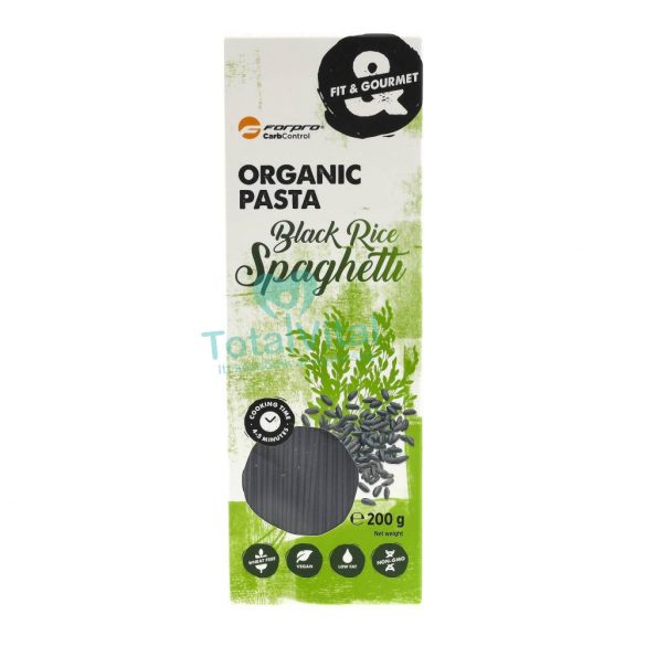 Forpro bio feketerizs tészta spaghetti 200 g