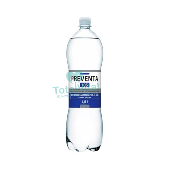 Preventa 105 csökk. Deutériumtartalmú szénsavas ivóvíz 1500 ml