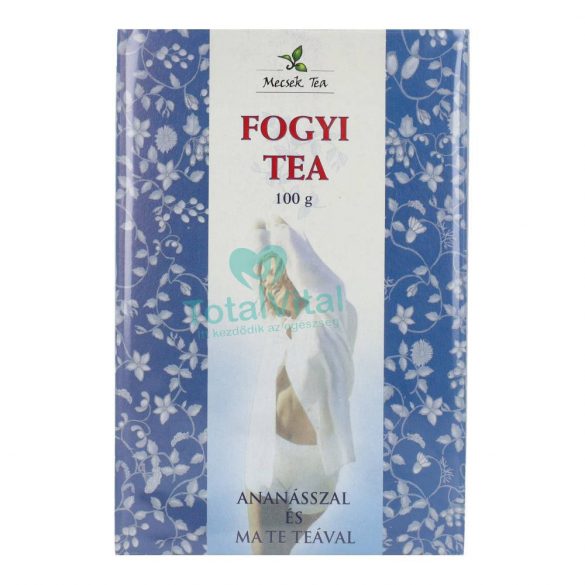 Mecsek fogyi tea ananász+mate tea 100g