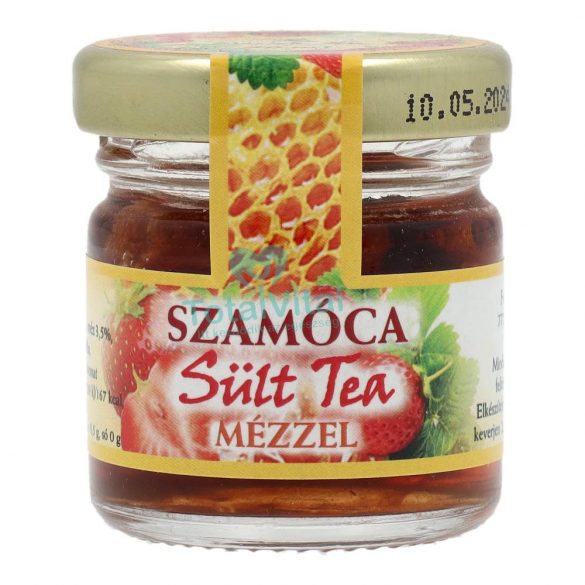 Mecsek sült tea mézzel szamóca 40 ml