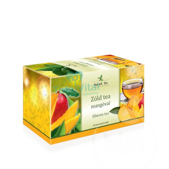 Mecsek zöld tea mangóval 20x2g 40 g