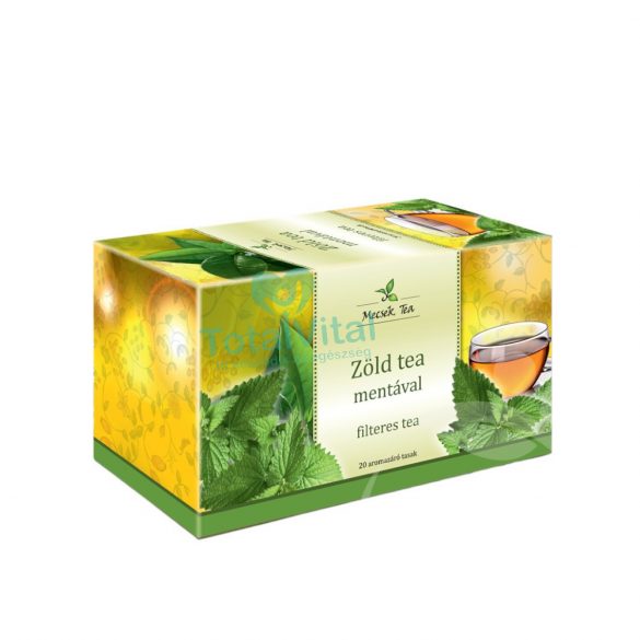 Mecsek zöld tea mentával 20x2g 40 g