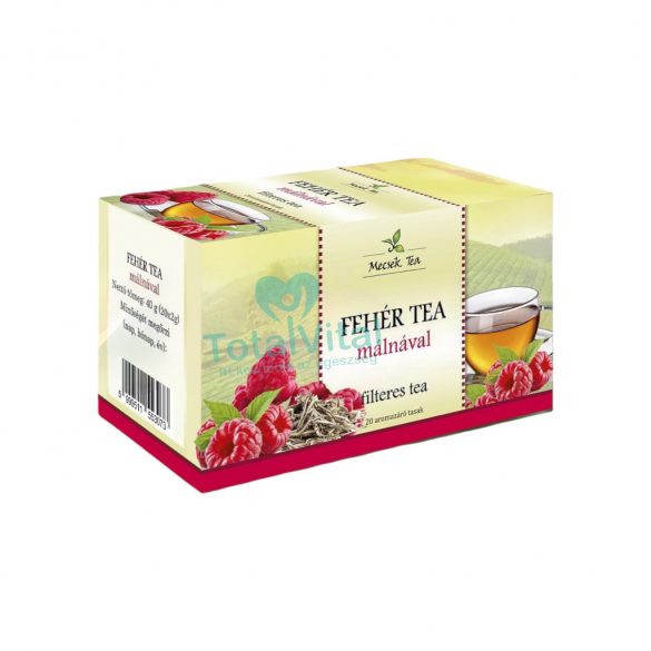 Mecsek fehér tea málnával 20x2g 40 g