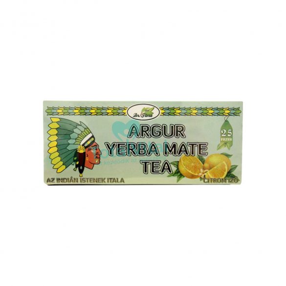 Dr.flóra argur yerba mate citrom tea 25x1,7g 43g