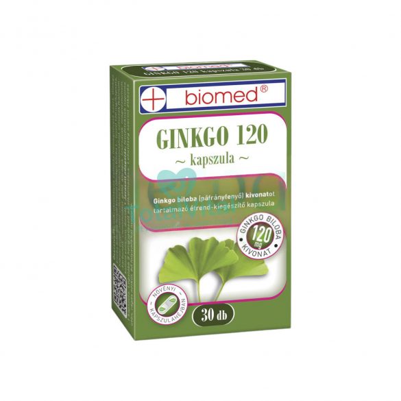 Biomed ginkgo 120 kapszula 30 db