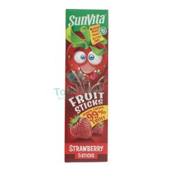 Sunvita fruit sticks eper 5 db 100g