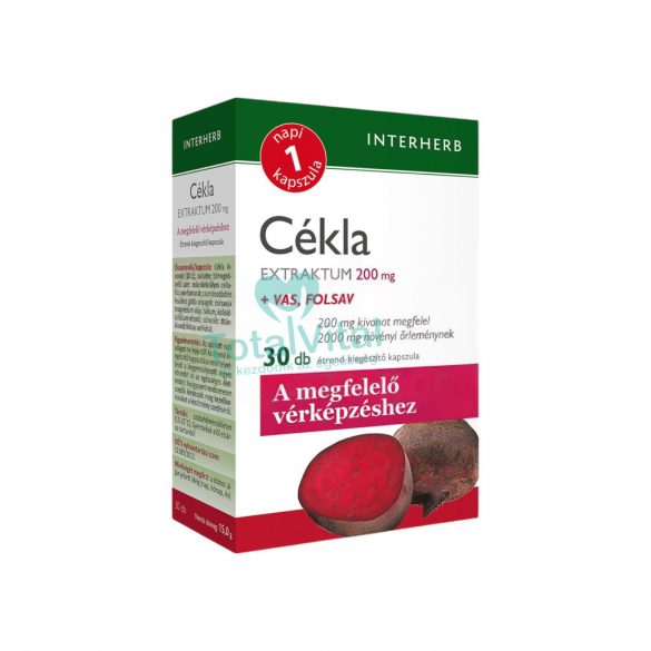 Interherb napi1 cékla extrakt.200mg kap