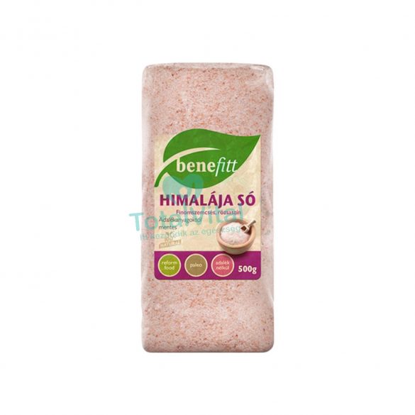 Benefitt himalája só rózsaszín finom 500g