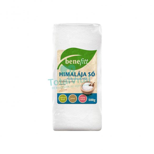 Benefitt himalája só fehér finom 500g