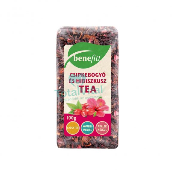 Benefitt csipkebogyó és hibiszkusz tea 100g