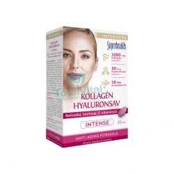   Interherb kollagén és hyaluronsav szépségformula intense tabletta 30 db