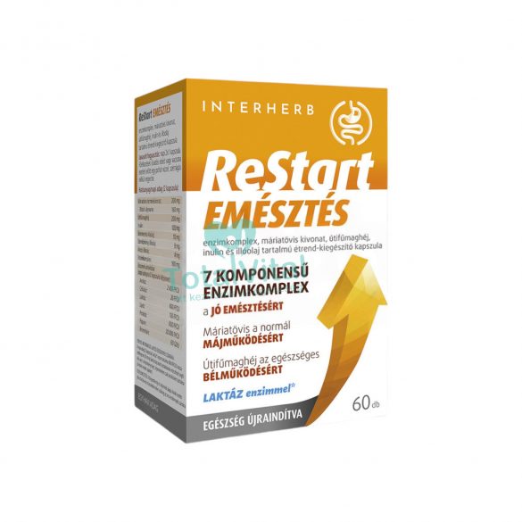 Interherb restart emésztés kapszula 60db