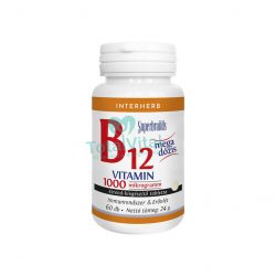 Interherb b12 vitamin 1000mcg tabletta 60db