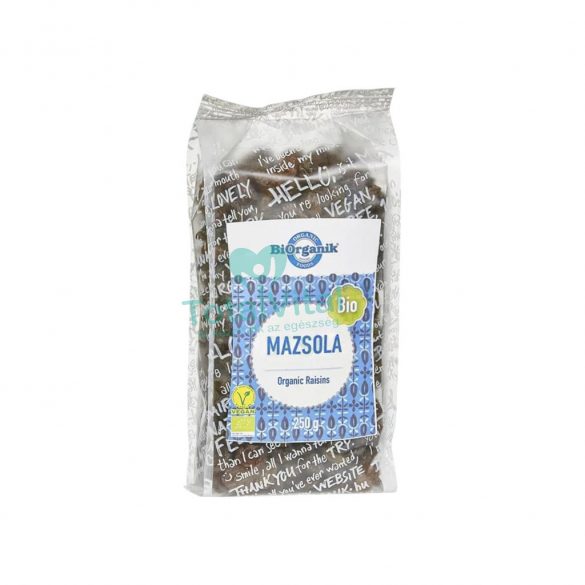 Biorganik bio mazsola 250g