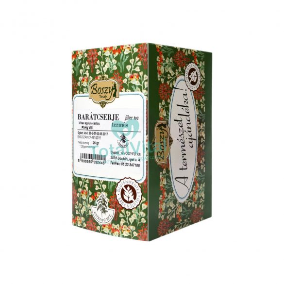 Boszy barátcserje termés tea 20x1,25g 25 g