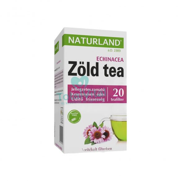 Naturland zöld tea echinaceával filteres 20x2g 40 g