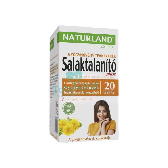 Naturland salaktalanító plusz teakeverék filteres 20x1,75g 35 g