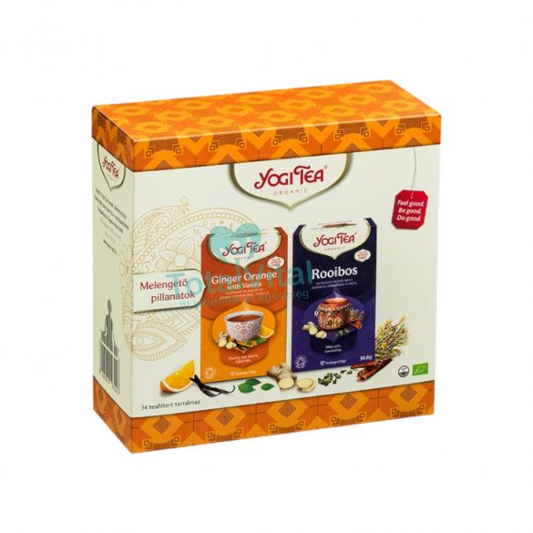 Yogi bio tea melengető pillanatok szett 61g