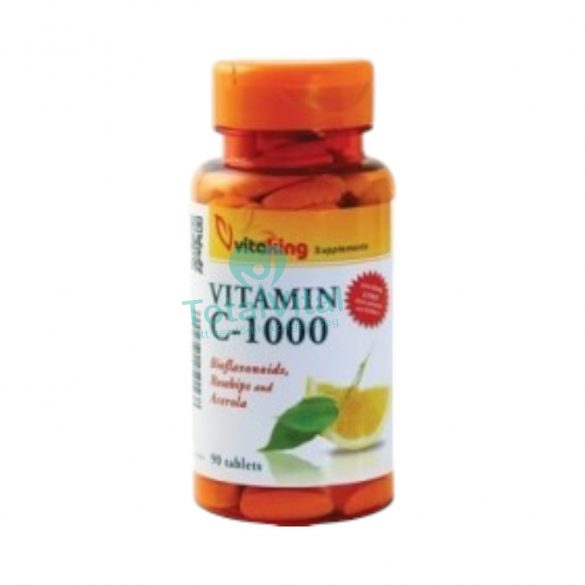 Vitaking c-vitamin 1000mg bioflavin+acerola+csipkebogyó tabletta 90 db