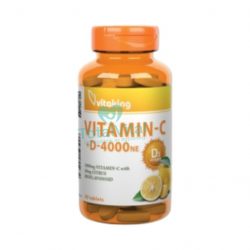 Vitaking vitaminc-1000 + d-4000ne tabletta 90 db