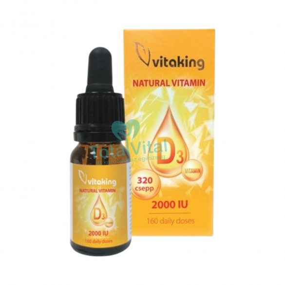 Vitaking d3 vitamin csepp 10ml (320)