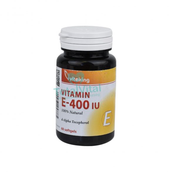 Vitaking vitamin e-400 iu 100% natural 60db