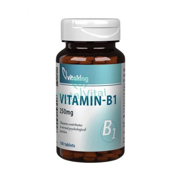 Vitaking b-1 vitamin 250mg tabletta 100 db