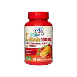   1x1 vitamin c-vitamin 1000 mg+d3 csipkebogyó rágótabletta narancs 60 db