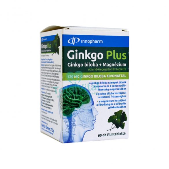 Innopharm ginkgo plus 120 mg filmtabletta 60 db