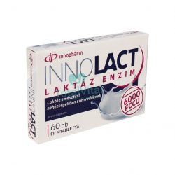   Innopharm innolact laktáz enzim 6000 fccu filmtabletta 60 db