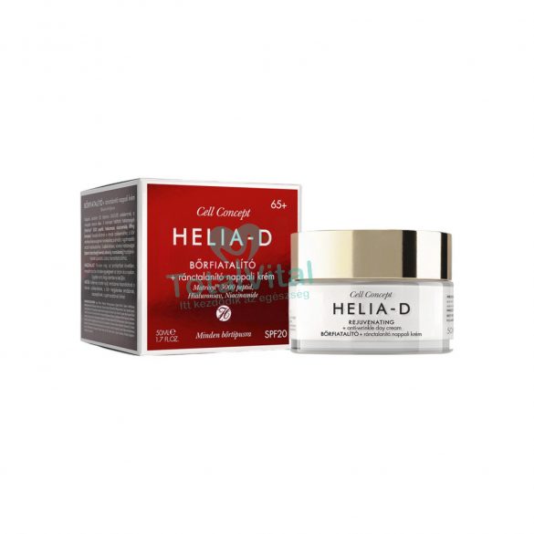 Helia-d cell concept 65+ bőrfiatalító+ránctalanító krém nappali 50 ml