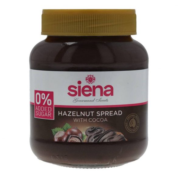 Siena kakaós mogyorókrém édesítőszerrel 400g