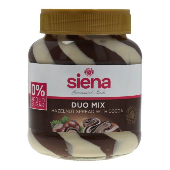 Siena duo mix kakaós mogyorós tejkrém édesítőszerrel 400g