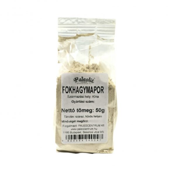 Paleolit fokhagymapor 50g