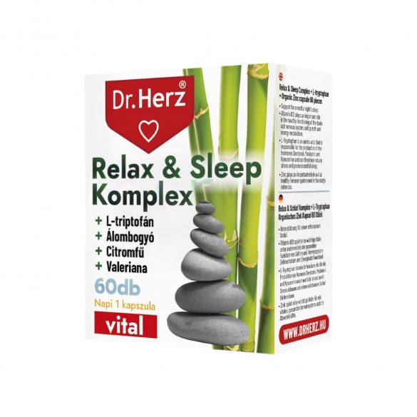 Dr.herz relax and sleep komplex kapszula 60 db