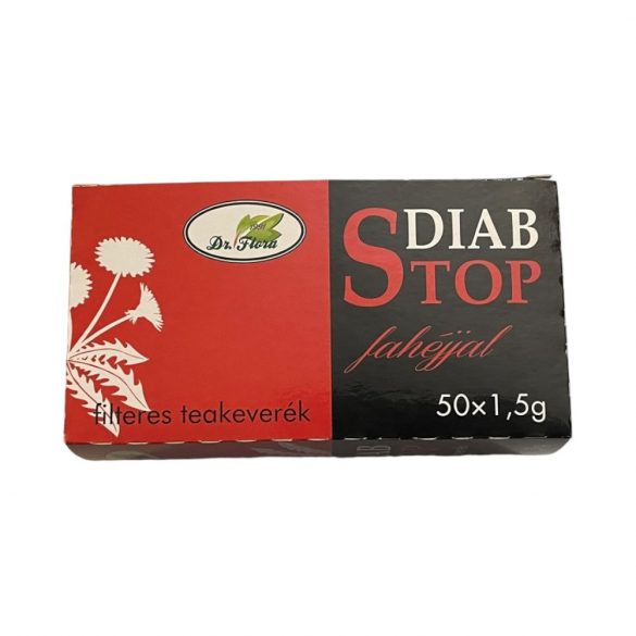 Dr.flóra diab stop tea fahéjjal 50x1,5g 75g