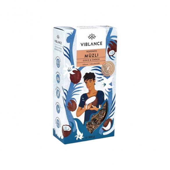 Viblance Choco Coco ropogós müzli 300 g