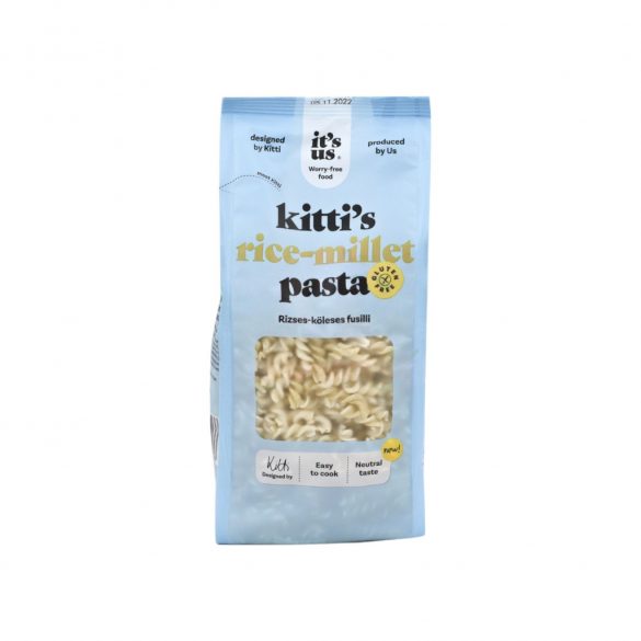 It's us kitti's rizses-köleses száraztészta fusilli 200g